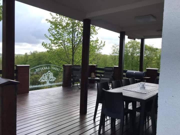 Lesny Zakatek- Domek Lipa Parchowo Exterior foto